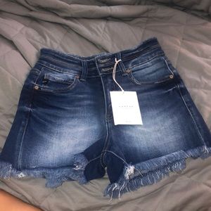 KanCan blue jean shorts size small